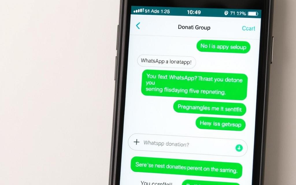 contoh broadcast donasi whatsapp