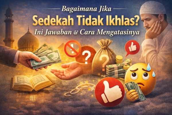 Sedekah ikhlas atau tidak?