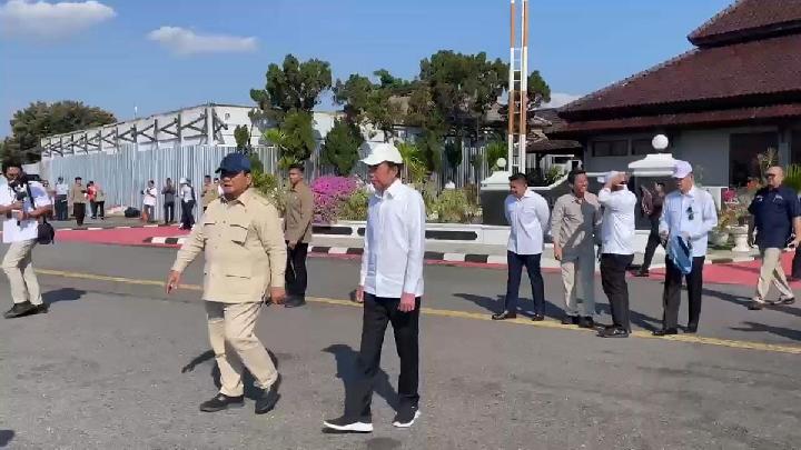 Prabowo Extends Birthday Wishes for Former President Jokowi