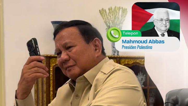 What Happened During: Prabowo Terima Telpon dari Presiden Palestina Mahmoud Abbas