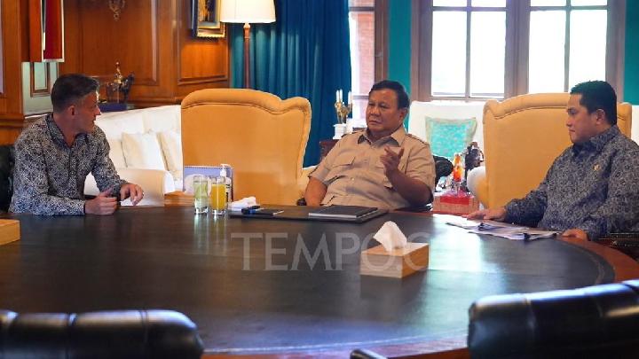 Prabowo Joins Friday WFH Scheme in Hambalang