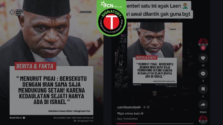 Fact Check: Did Indonesia’s Human Rights Minister Reject Iran Over Israel?