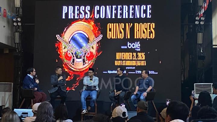 Guns N’ Roses Set for Jakarta Concert in November 2026