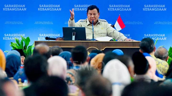 Prabowo: Usul Anak Desa di TikTok pun Saya Tindaklanjuti