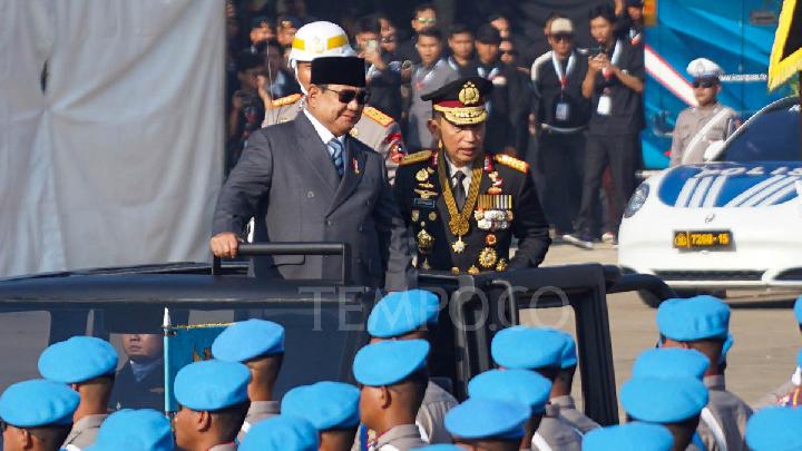 Hari Bhayangkara, Prabowo Puji Peran Polri Dukung MBG