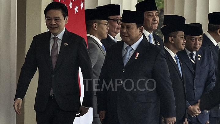 Prabowo Highlights Regional Stability During Singapore Meeting