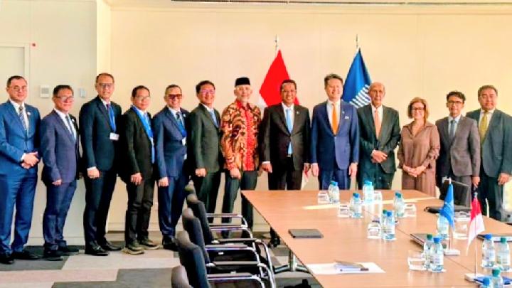 Menkum Bertemu Dirjen WIPO Perkuat Pengembangan Ekosistem Kekayaan Intelektual