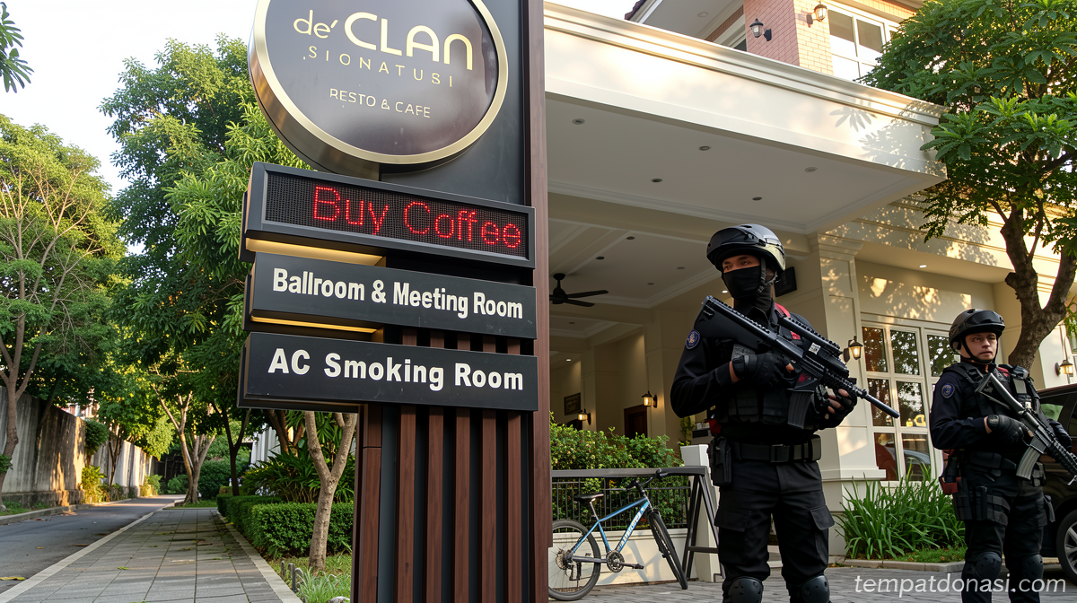 Geledah Cafe de’Clan, Polisi Minta Jangan Halangi Penyidikan