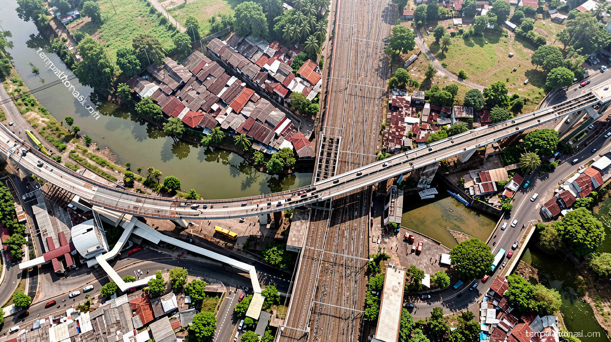 LRT Jakarta Fase 1B Veldrome-Manggarai Tersambung 100 Persen