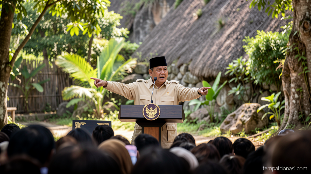 Serba-Serbi Prabowo di Peluncuran Implementasi Biodiesel B50