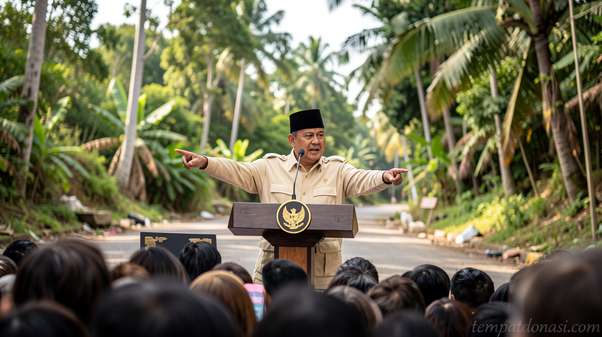 Prabowo: Berdosalah Pemerintah yang Membohongi Rakyatnya