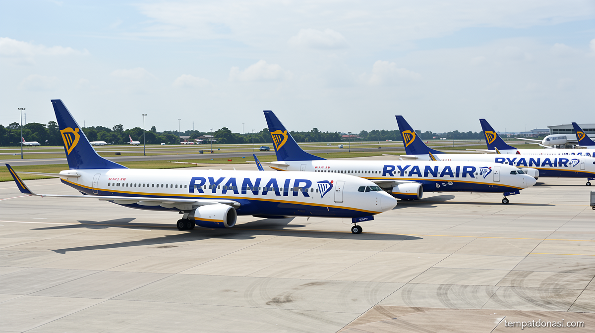 Passenger Partly Sucked from Ryanair Plane During Flight