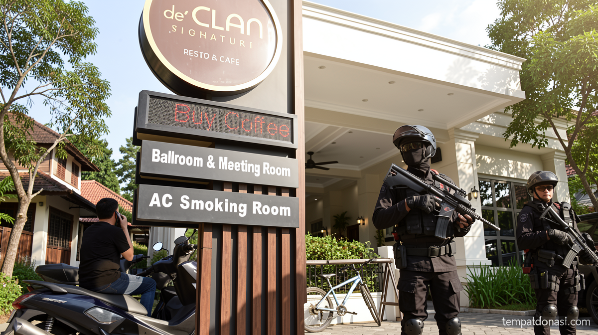 Don Ritto Bantah yang Disita dari Kafe de’Clan Hasil Korupsi