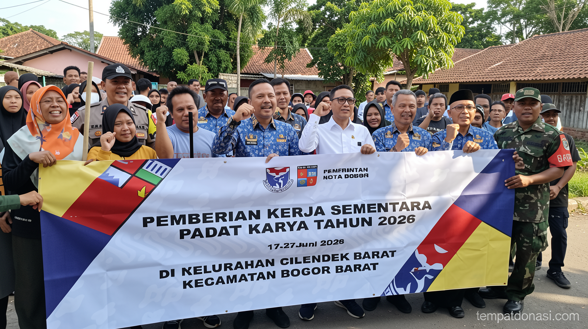 DPRD Kota Bogor Dorong Pemberdayaan Masyarakat Lewat Program Padat Karya