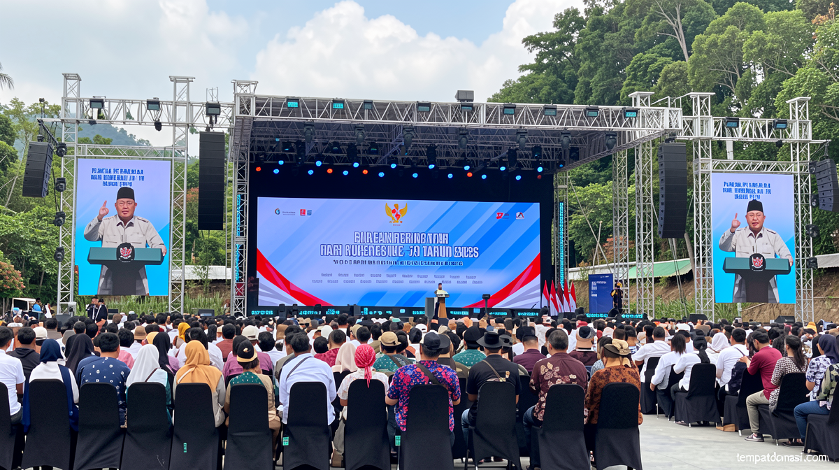 Prabowo Says Indonesia Is a Kind-Hearted Nation