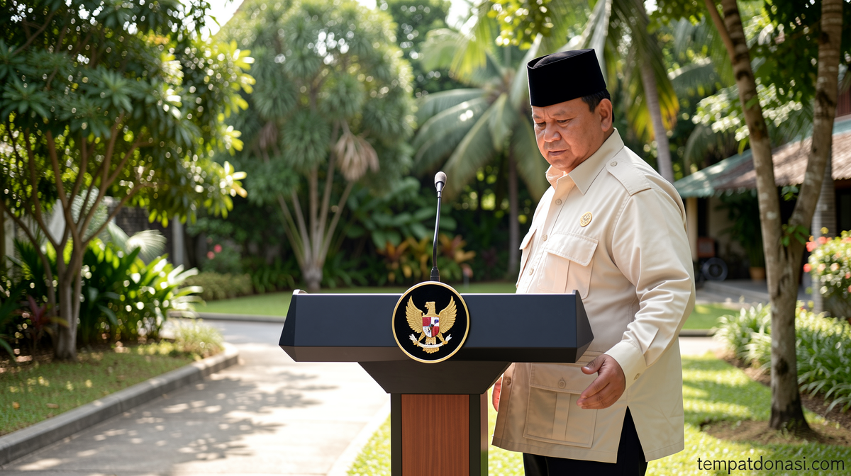 Prabowo Sampaikan Duka Cita atas Wafatnya Mantan Emir Qatar