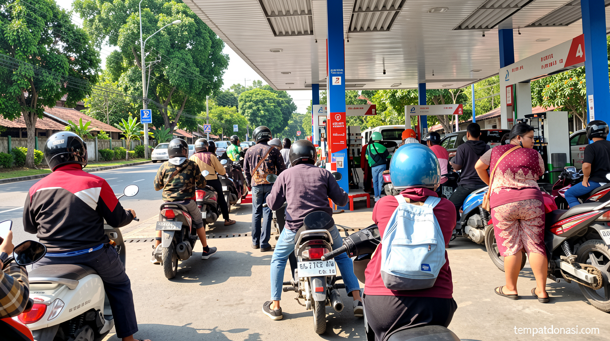 Pertamina Klaim Layanan di SPBU Medan Berangsur Normal