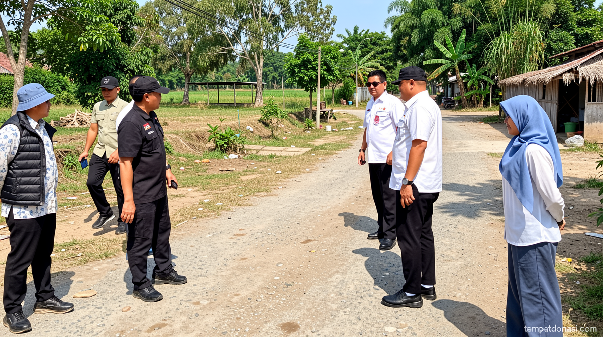 Batu Bara Prioritaskan TKD Tambahan untuk Infrastruktur, Satgas PRR Tinjau Rehabilitasi Jalan Datuk Umar Palangki