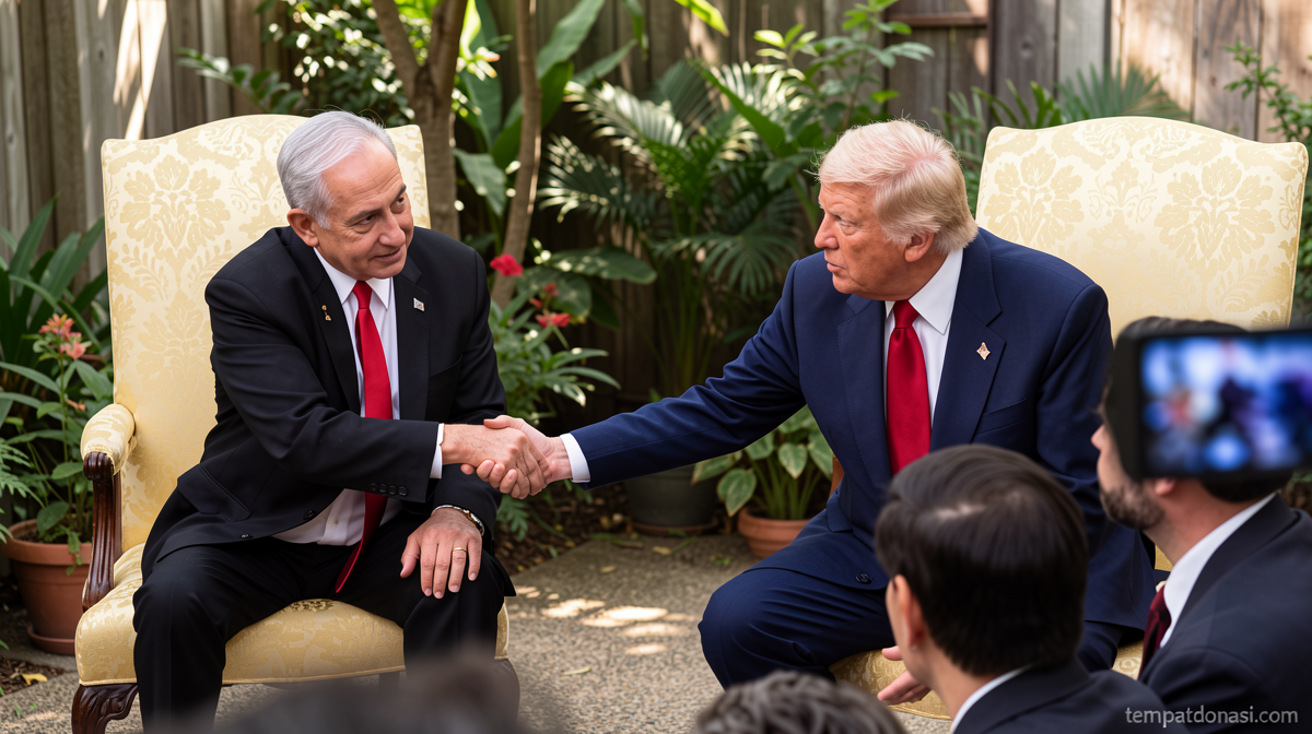 Gara-Gara Wawancara, Trump Kembali Marah ke Netanyahu