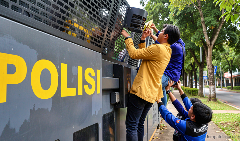 4.132 Polisi Amankan Demo Mahasiswa di Monas Hari Ini