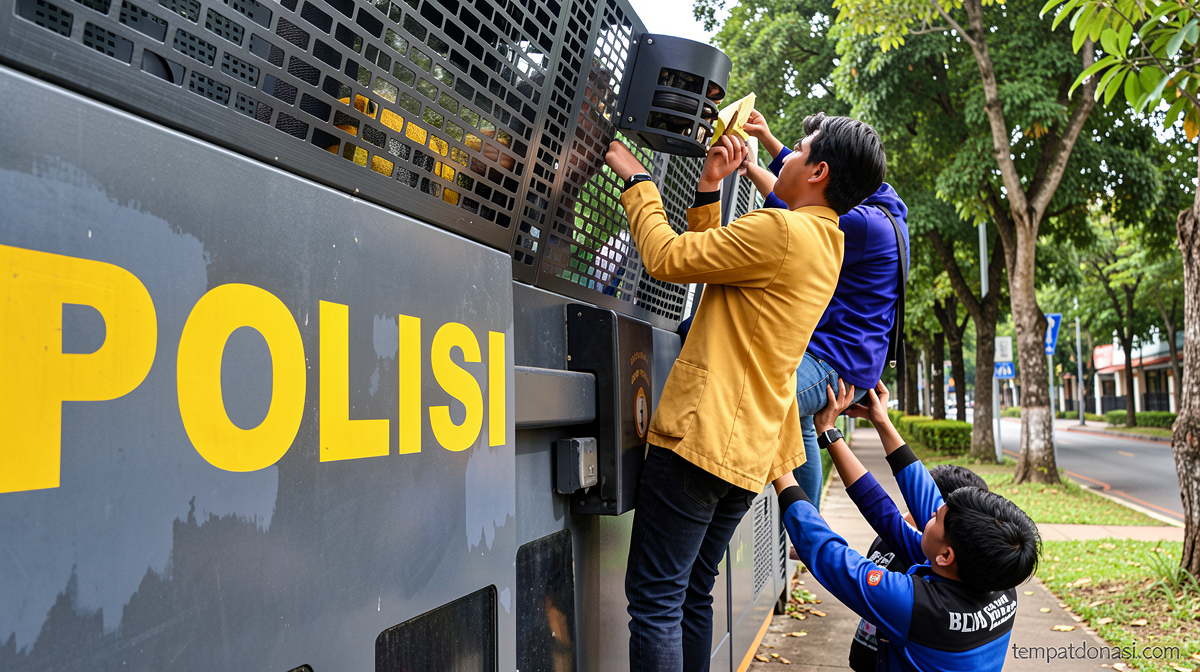 4.132 Polisi Amankan Demo Mahasiswa di Monas Hari Ini