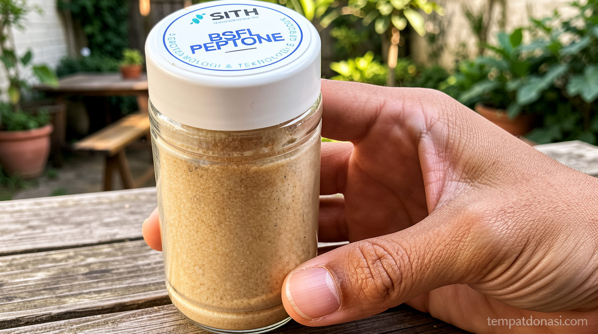 Inovasi Tim Riset ITB Hasilkan Pepton dari Maggot