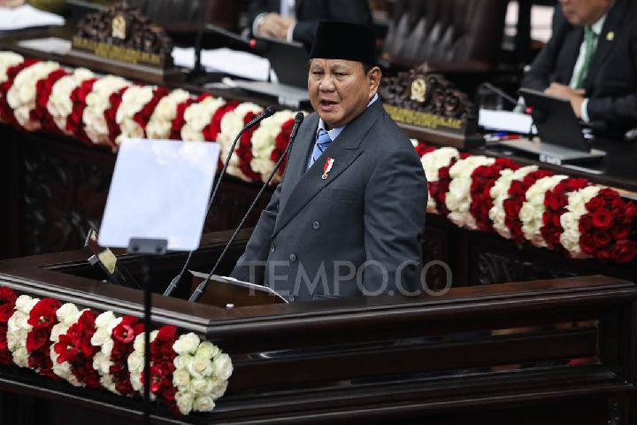 Prabowo Says Disaster Mitigation Budget Must Be Increased