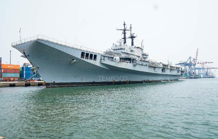 Indonesia Prepares First Aircraft Carrier for Disaster Response Missions