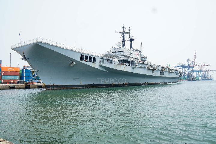 Indonesia Prepares First Aircraft Carrier for Disaster Response Missions