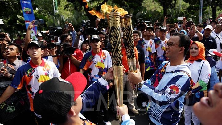 Indonesian CdM Todotua Pasaribu Named Asian Games Torchbearer