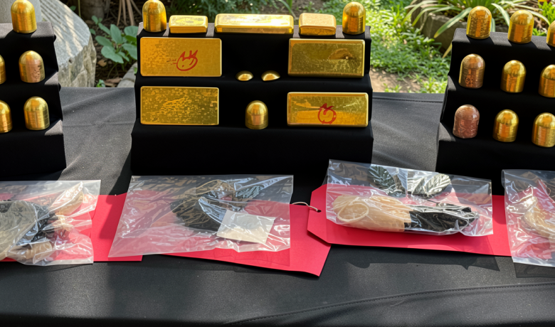 Illegal Gold Hidden in Suitcase Walls