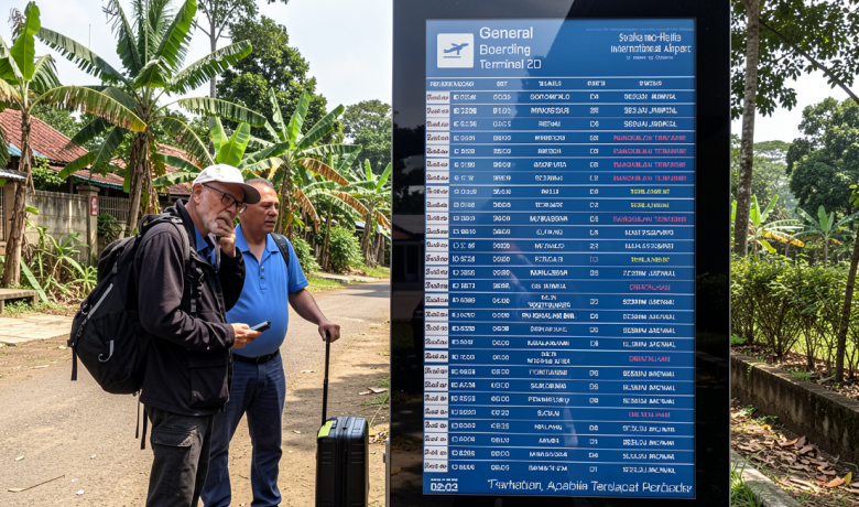 Mount Anak Krakatau Ash Disrupts Flights Across Jakarta, Makassar and Lombok